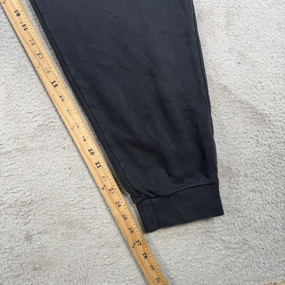 Nike Air Jordan Joggers Men Large Black Fleece Drawstring Sweatpants Jumpman Gym